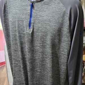 Under Armour t shirt long sleeve XL Gray 1370854 Pullover Gray
